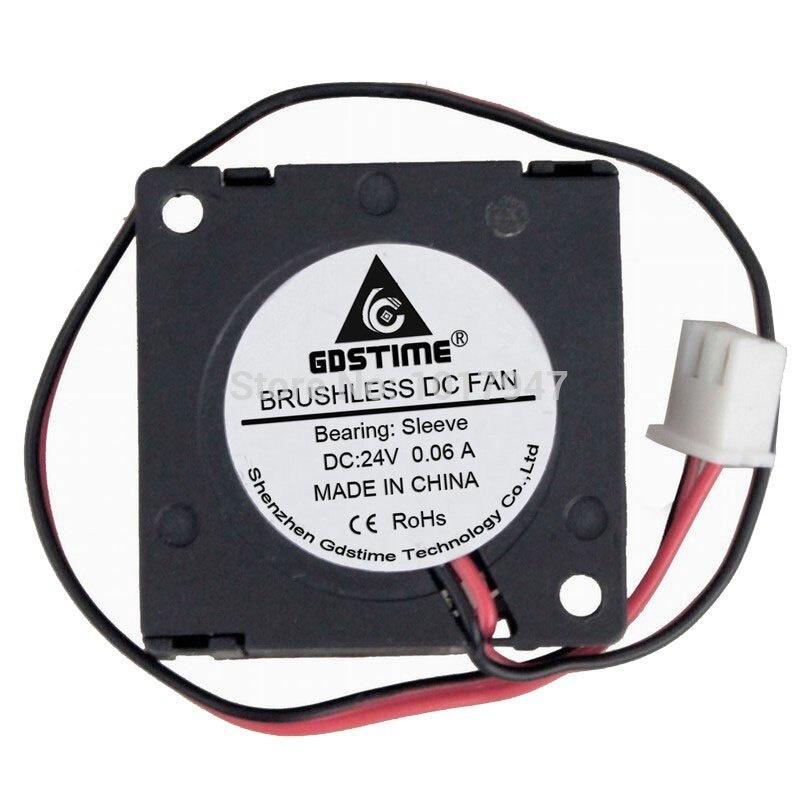 1 Bộ Quạt Thổi Không Chổi Than 3010 Dc 24v 2pin 30mm X 10mm 3cm