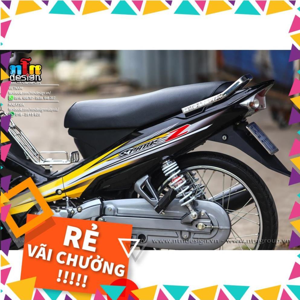 Tem Rời Sisius Mẫu Spark Z Vàng Đen