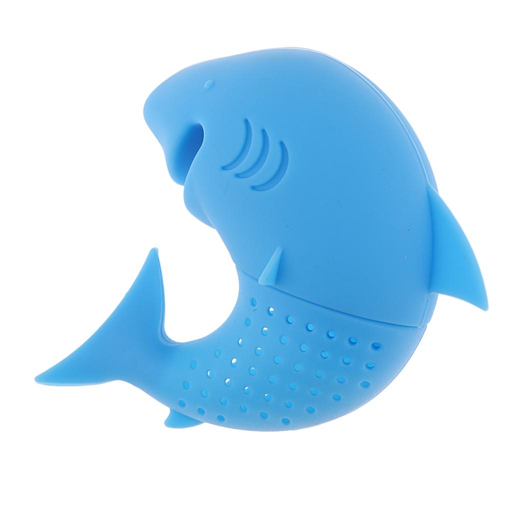 Tea Ball Silicone Tea Shark Shape Tea Diffuser