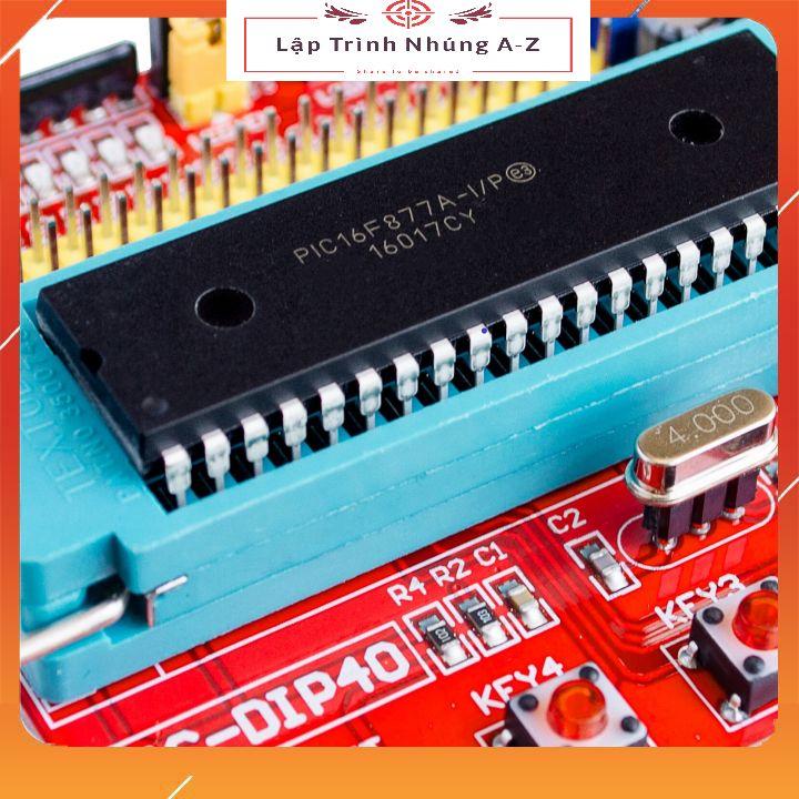 [Lập Trình Nhúng A-Z][G41] Kit PIC16f877A (Gồm Chip PIC16f877A)