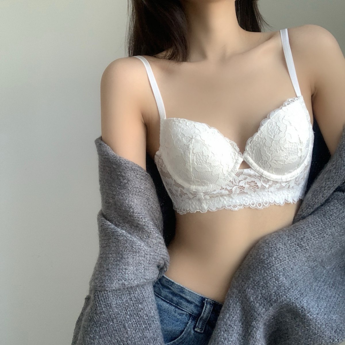 Bộ Đồ Lót Nữ Ren Hoa - B.Lingerie