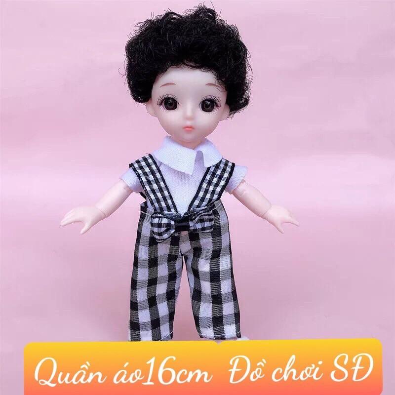 quần áo búp bê 16 cm