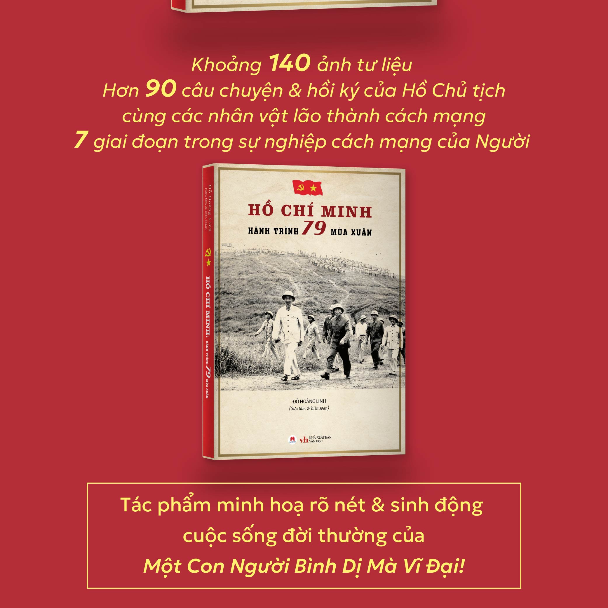 Sách Hồ Chí Minh - Hành Trình 79 Mùa Xuân, Sách Bác Hồ, Sách về Bác