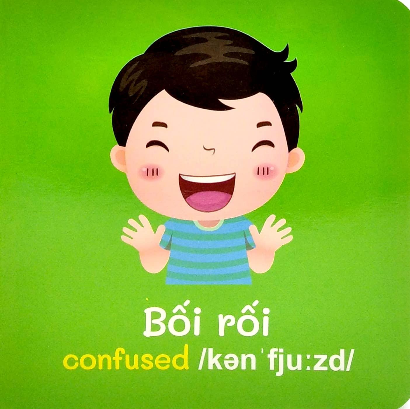 Từ Điển Bằng Hình Đầu Tiên Của Bé - Baby'S First Picture Dictionary - Emotions - Cảm Xúc