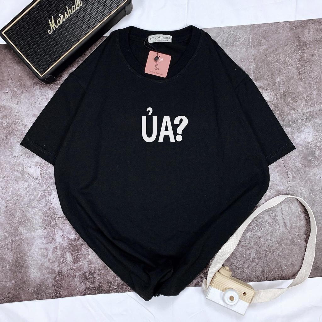 Áo thun nam nữ unisex form rộng " Ủa " trendy dễ thương