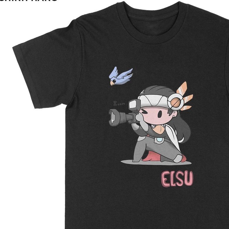Áo thun Elsu chibi - Áo liên quân Game màu nam nữ 0028ADTT