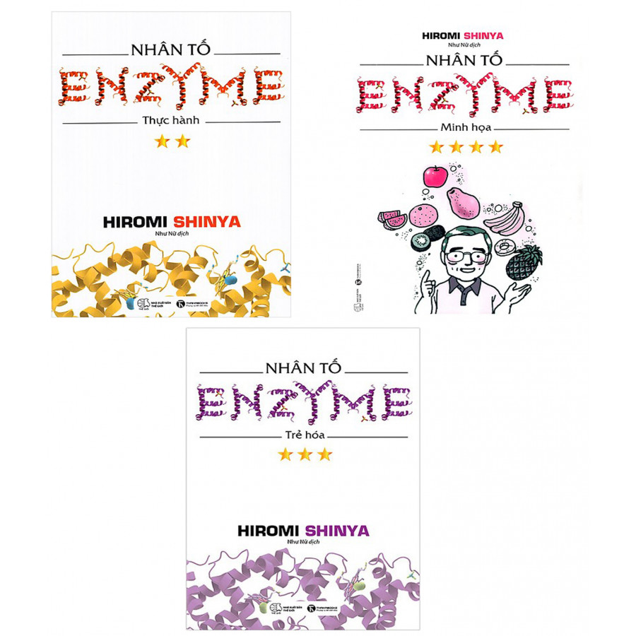 Combo Nhân Tố Enzyme - Trẻ Hóa Tái Bản Nhân Tố Enzyme - Minh Họa Tái Bản Nhân Tố Enzyme - Thực Hành Tái Bản