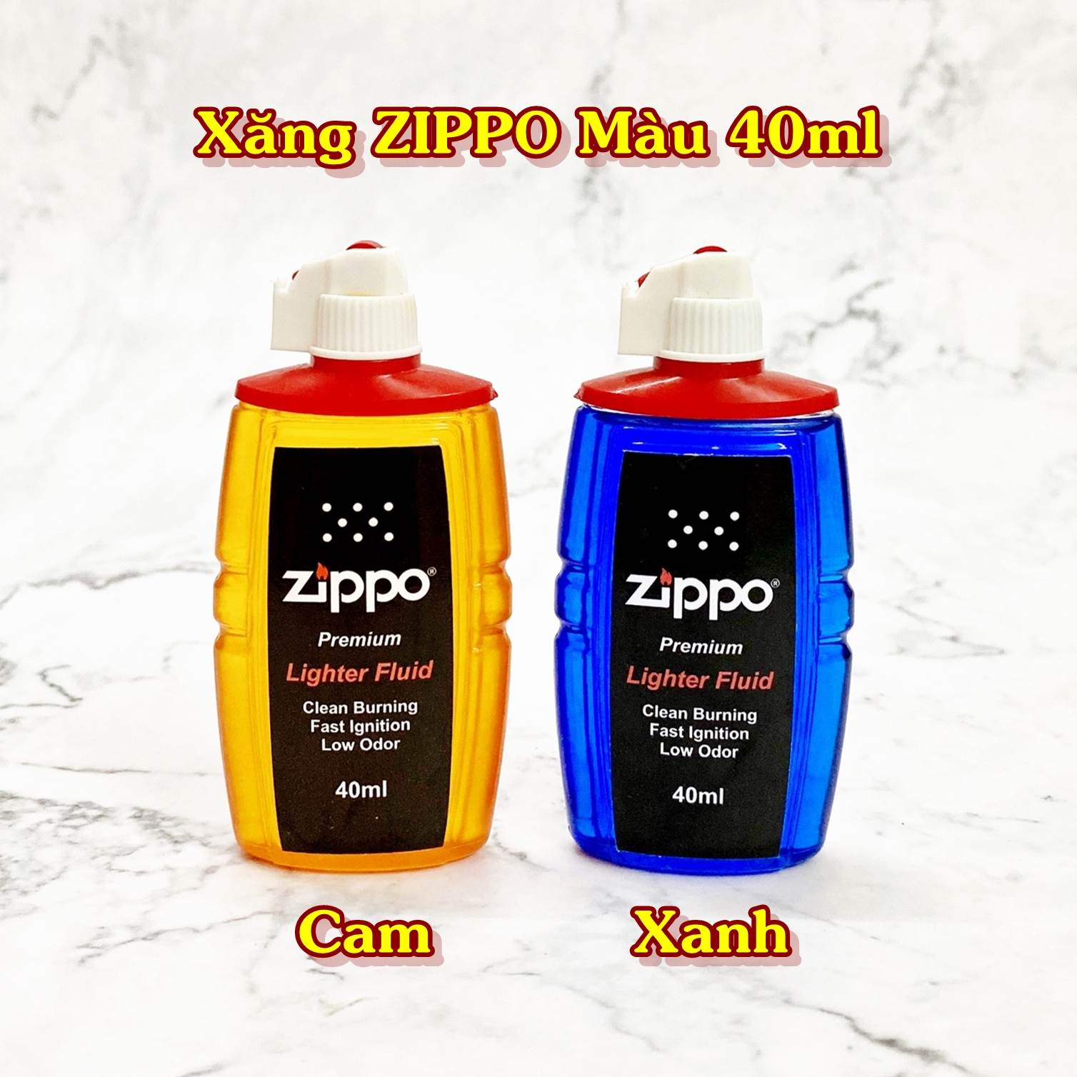 Xăng hột quẹt bật lửa mini 40ml có vòi gập tiện lợi