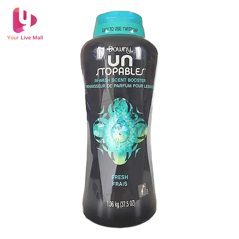 Hạt xả vải Downy Unstopables in-Wash Scent Booster Beads Fresh (Xanh) 1.06kg