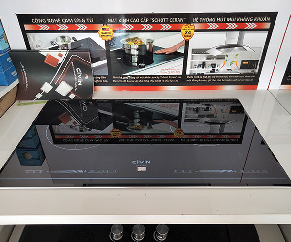 Bếp điện 02 hồng ngoại CIVIN EI8262 - Hàng nhập khẩu
