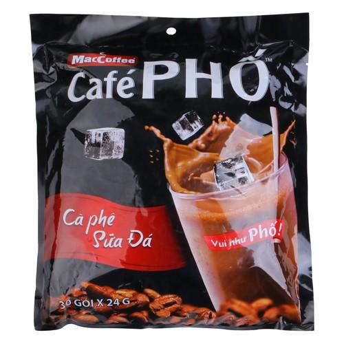 MacCoffee Café PHỐ Sữa Đá 720g