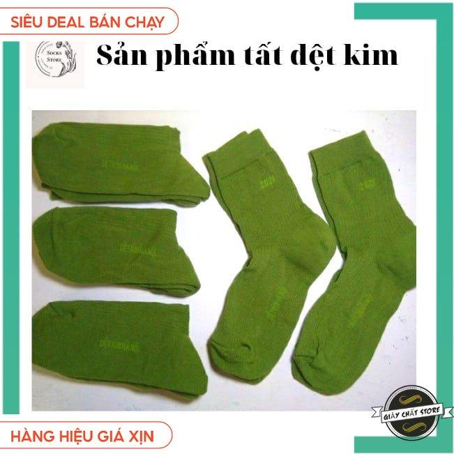 Tất dệt kim nam cao cổ màu xanh MÃ SQ1