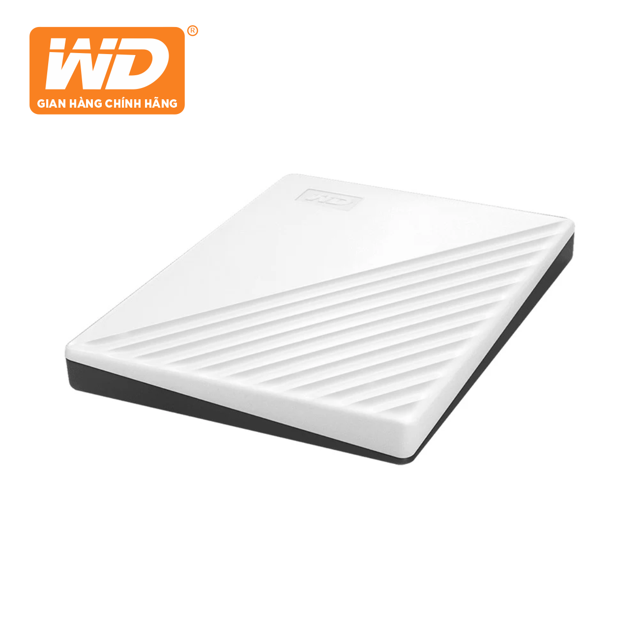 Ổ Cứng Di Động WD My Passport 1TB 2.5 USB 3.2 - WDBYVG0010B-WESN - Hàng Chính Hãng
