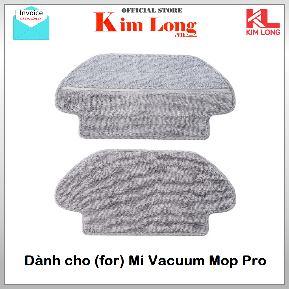 Khăn lau Xiaomi cho Robot máy hút bụi lau nhà Xiaomi Mi Vacuum Mop Pro SKV4123TY - Hàng chính hãng