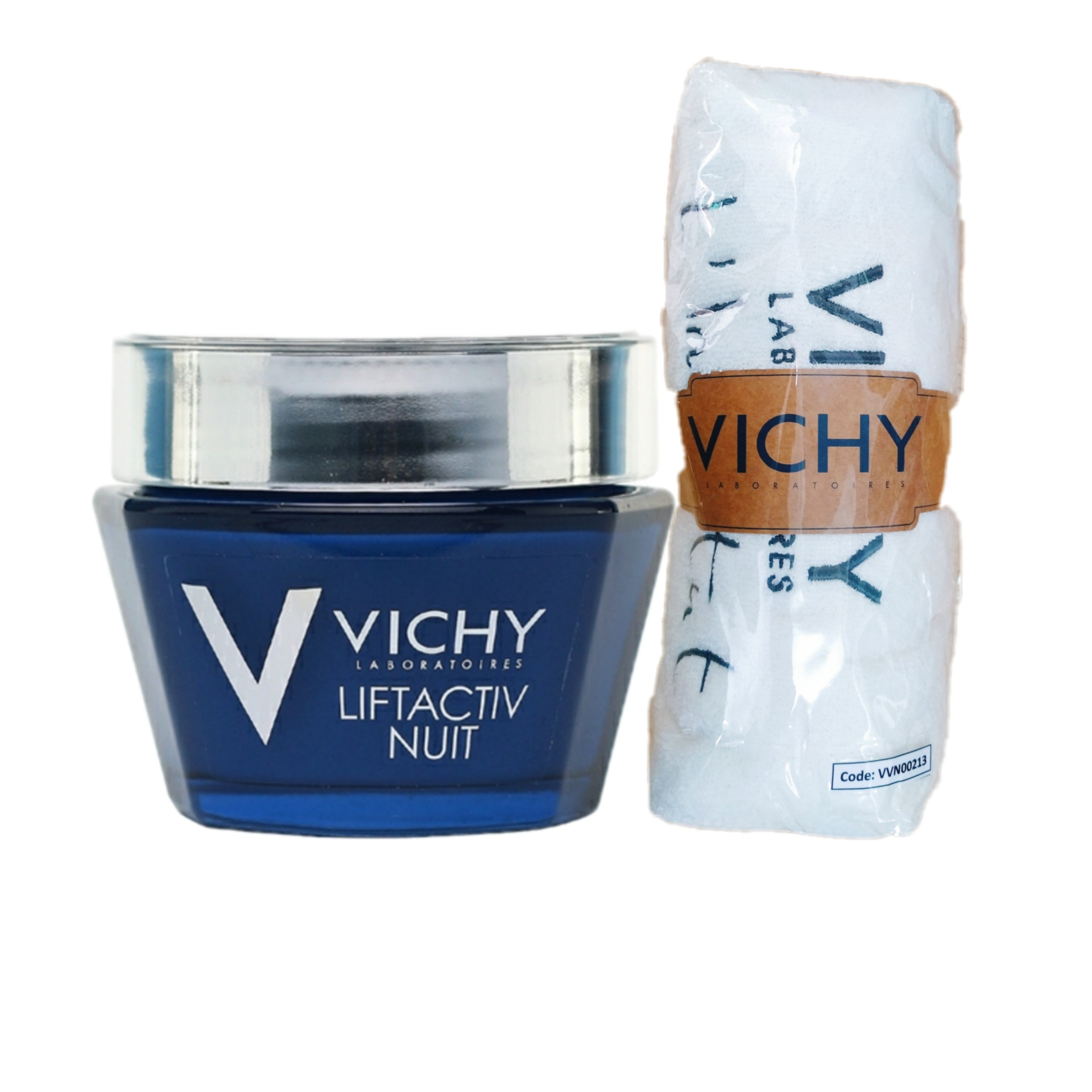 Kem Dưỡng Giúp Chống Nhăn Và Làm Săn Chắc Da Ban Đêm - Liftactiv Ds Night Cream Vichy 50ml - 100458675 Tặng Khăn Tắm Vichy (100cmx40cm)