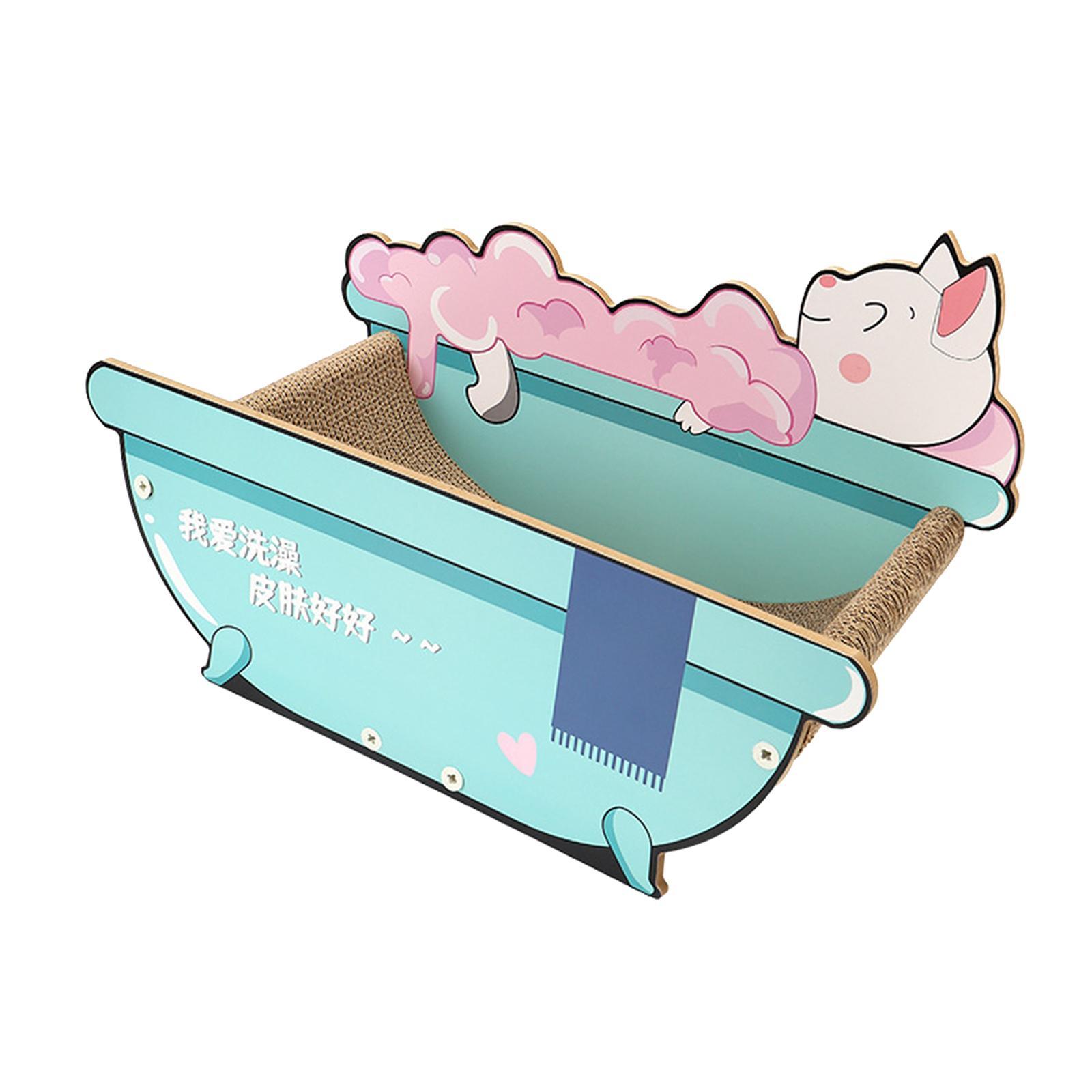 Boat Cat Scratcher Lounge for Small Medium and Large Cats Cat Scratching Mat