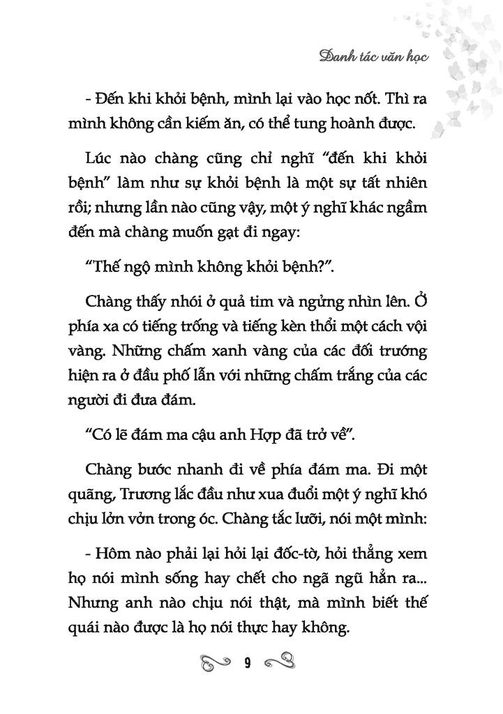 Danh Tác Văn Học Việt Nam - Bướm Trắng