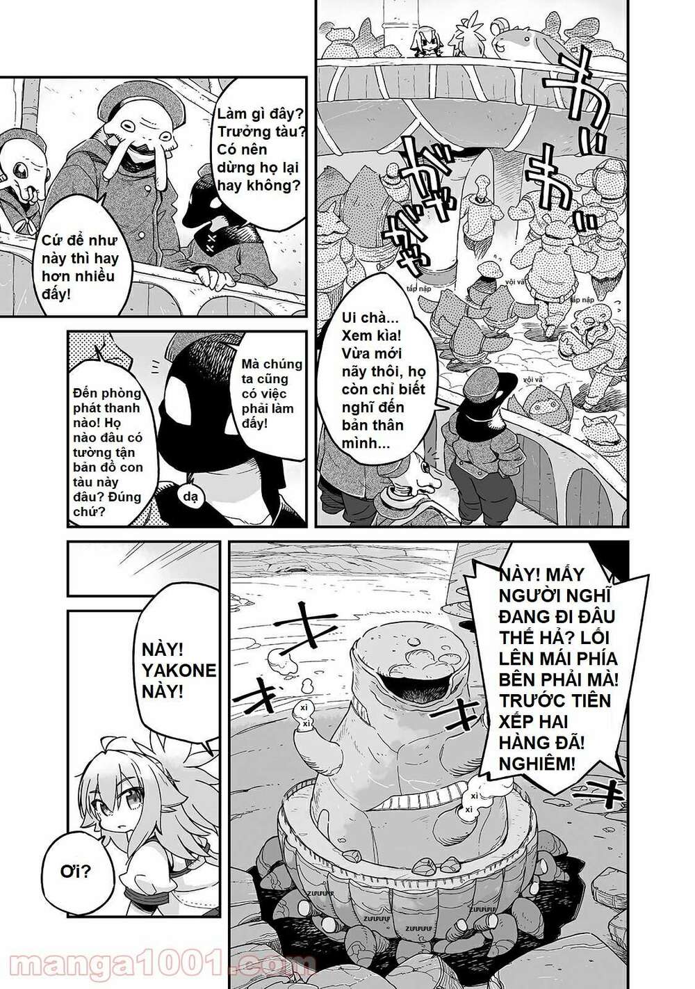 ngay cả khi hậu tận thế, thật hạnh phúc vẫn còn được sống... chapter 16.1 9