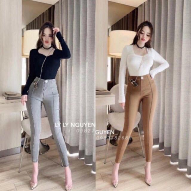 Quần Skinny gân siêu đẹp