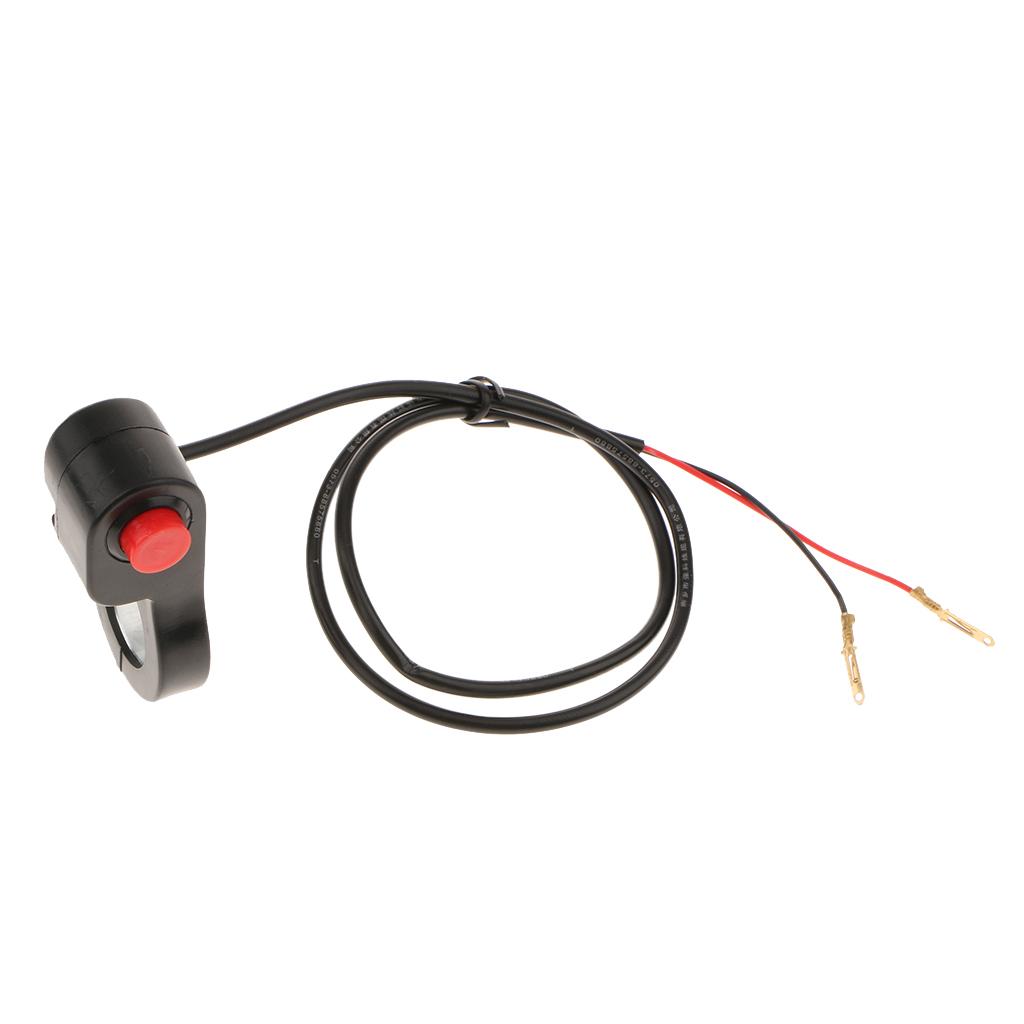 7/8'' Handlebar Motorcycle Sport ATV Bike Horn Starter On Off Kill Switch