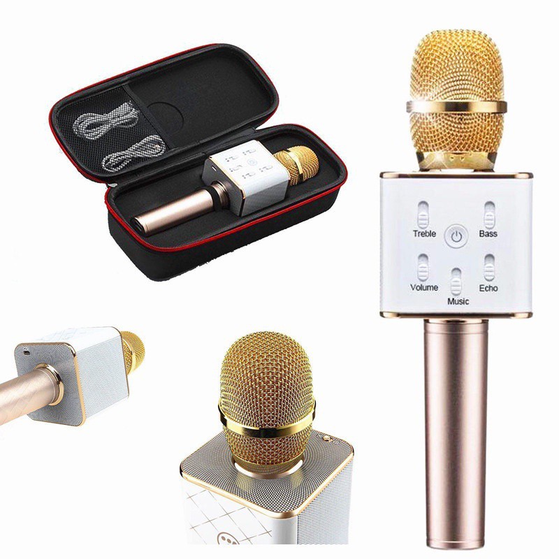 Micro thông minh Q7 có Bluetooth karaoke tích hợp loa 3 trong 1