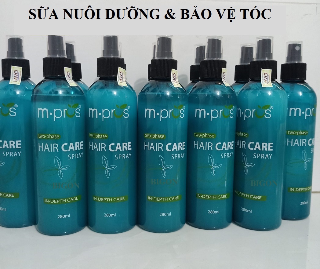 Sữa Dưỡng Tóc M.Pros Hair Care Spray 280ml 2 Lớp - Xịt Dưỡng Tóc Và Bảo Vệ Tóc