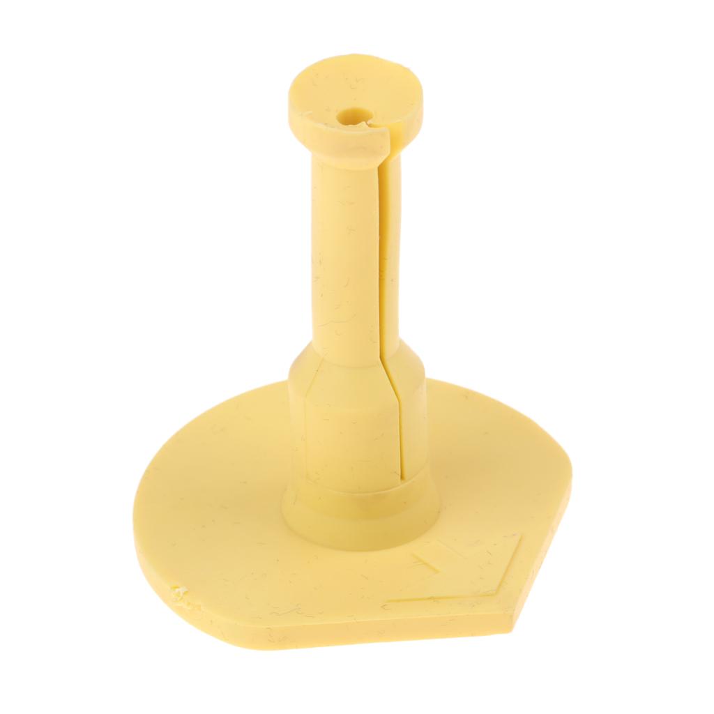 Durable Rubber Golf Tee Holder for Practice & Driving Range Mats