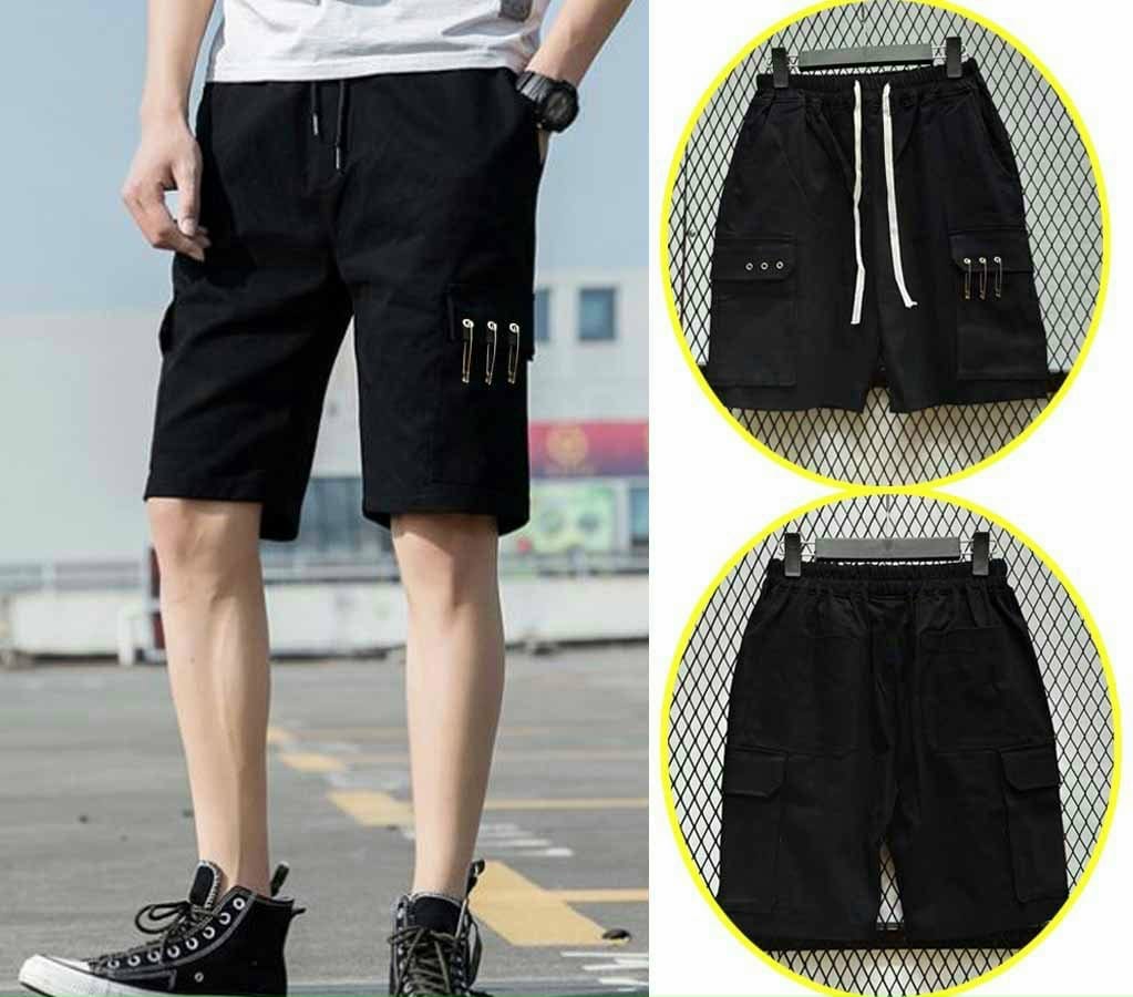 Quần short kaki túi hộp 3 khuy co giãn ( Hình thật)