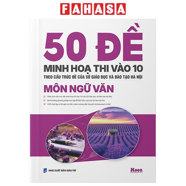 Sách - Sách Đề Minh Họa Thi Vào 10 Môn Toán, Văn, Anh 2026