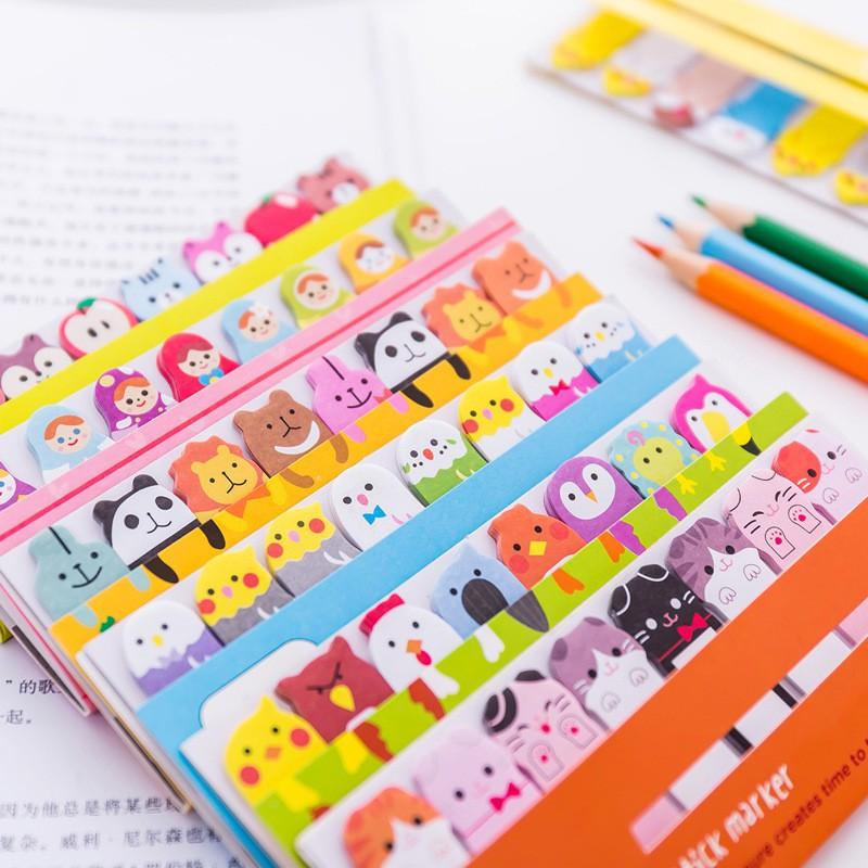 Tập note stick marker dễ thương 8 pack