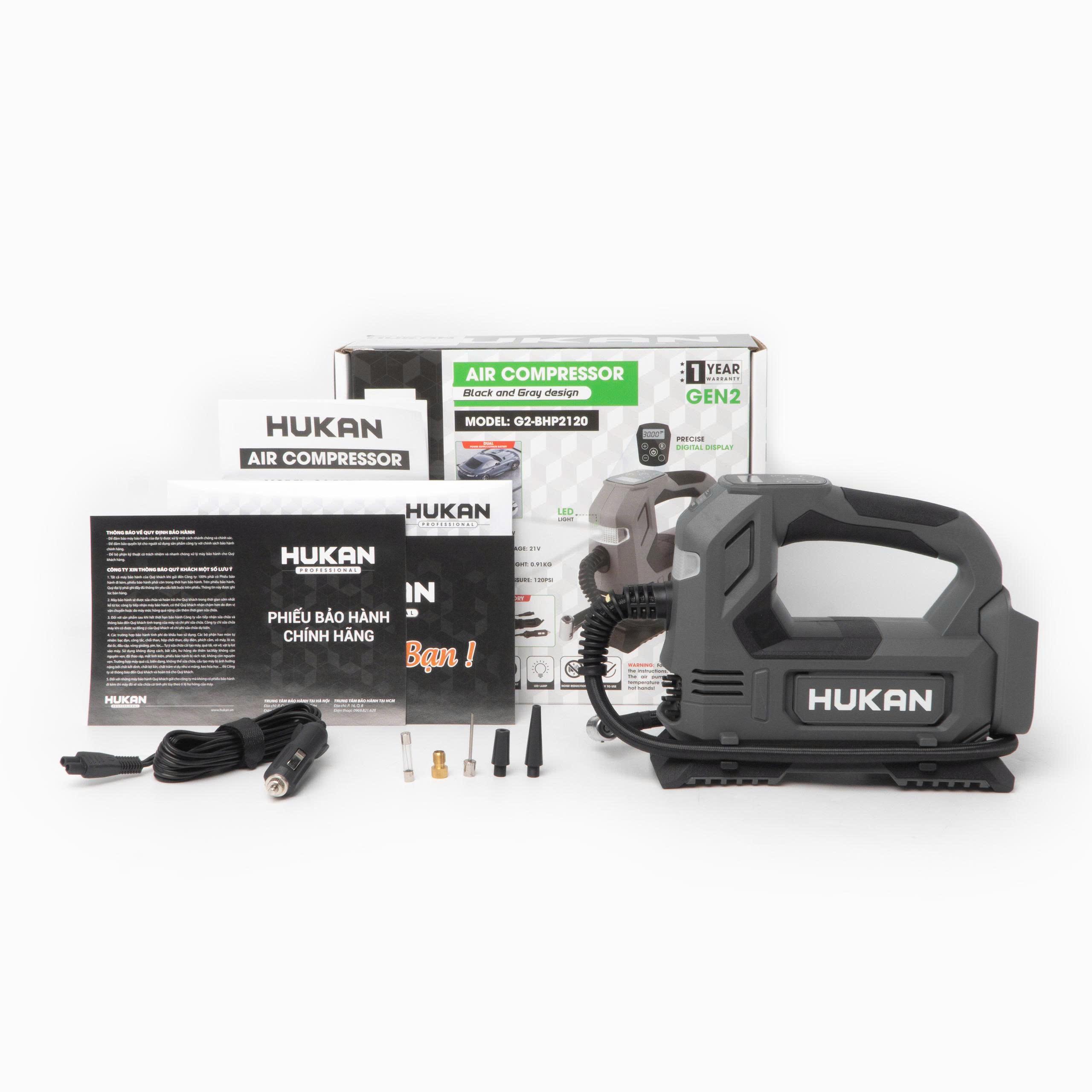 THÂN MÁY BƠM HƠI 120W BODY G2-BHP2120 HUKAN -HÀNG CHÍNH HÃNG