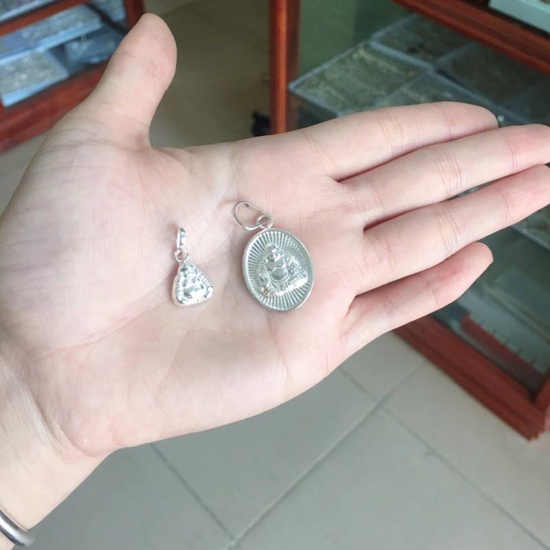 Mặt ông địa bạc nguyên chất cam kết bạc thật tại tiệm vàng