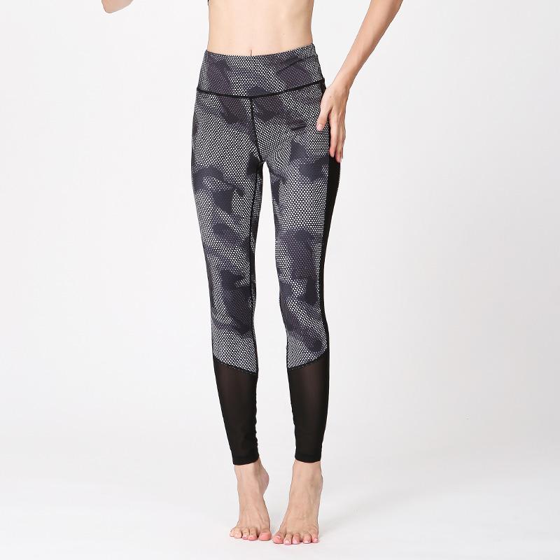 Cao Cấp Quần Tập Yoga Nữ Thể Dục Quần Legging Nữ Sọc Thun Có Tập Gym Tập Thể Quần S-XL Chạy Quần Dài Kích Thước