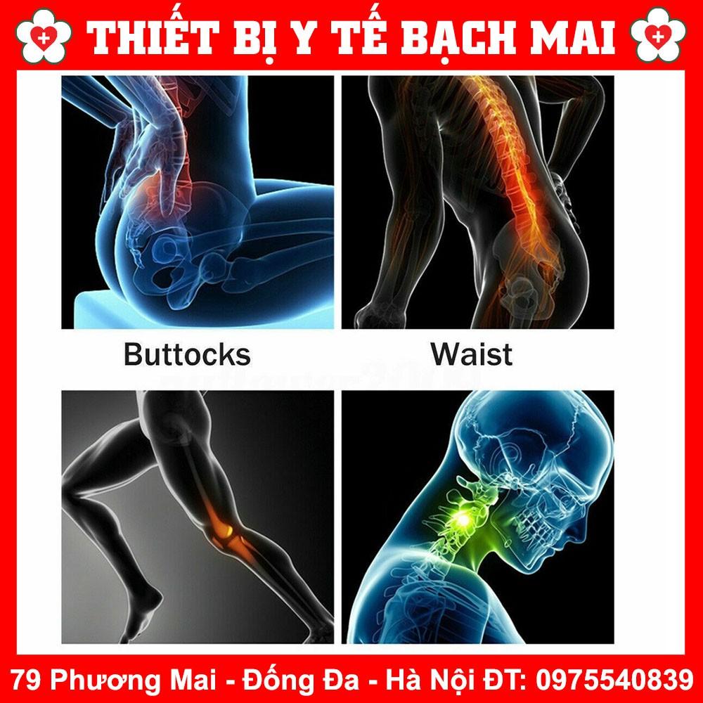 Máy Massage Cầm Tay Đánh Tan Mỡ Bụng Toàn Thân Massage Chân Cổ Mát Xa 6 Chế Độ Săn Chắc Cơ Fascia Gun