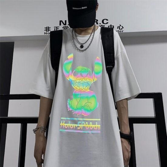 Áo Thun  Phản Quang  Nam Nữ In hình Con Sticker áo chất, đi đêm, đi phượt bao ngầu, nhìn đã mắt