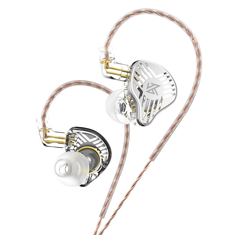 KZ EDS Tarphone Dynamic Tarphone Hifi DJ Monitor in Ear tai nghe tai nghe Earbud Sport Tiêu thụ Tai nghe kim loại KZ ZEX ZSN EDX Pro DQ6S ZES