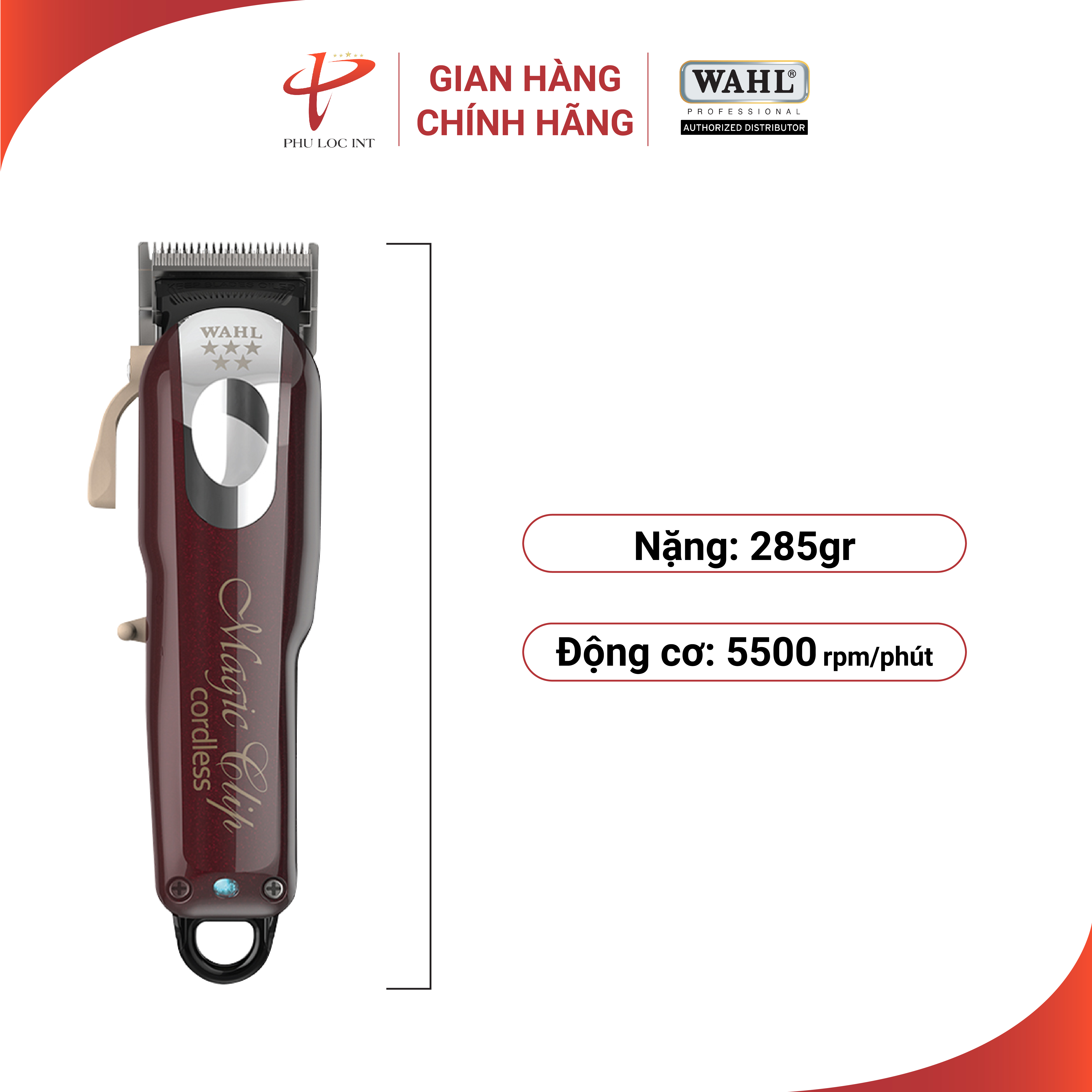 Tông Đơ Wahl Cordless Magic