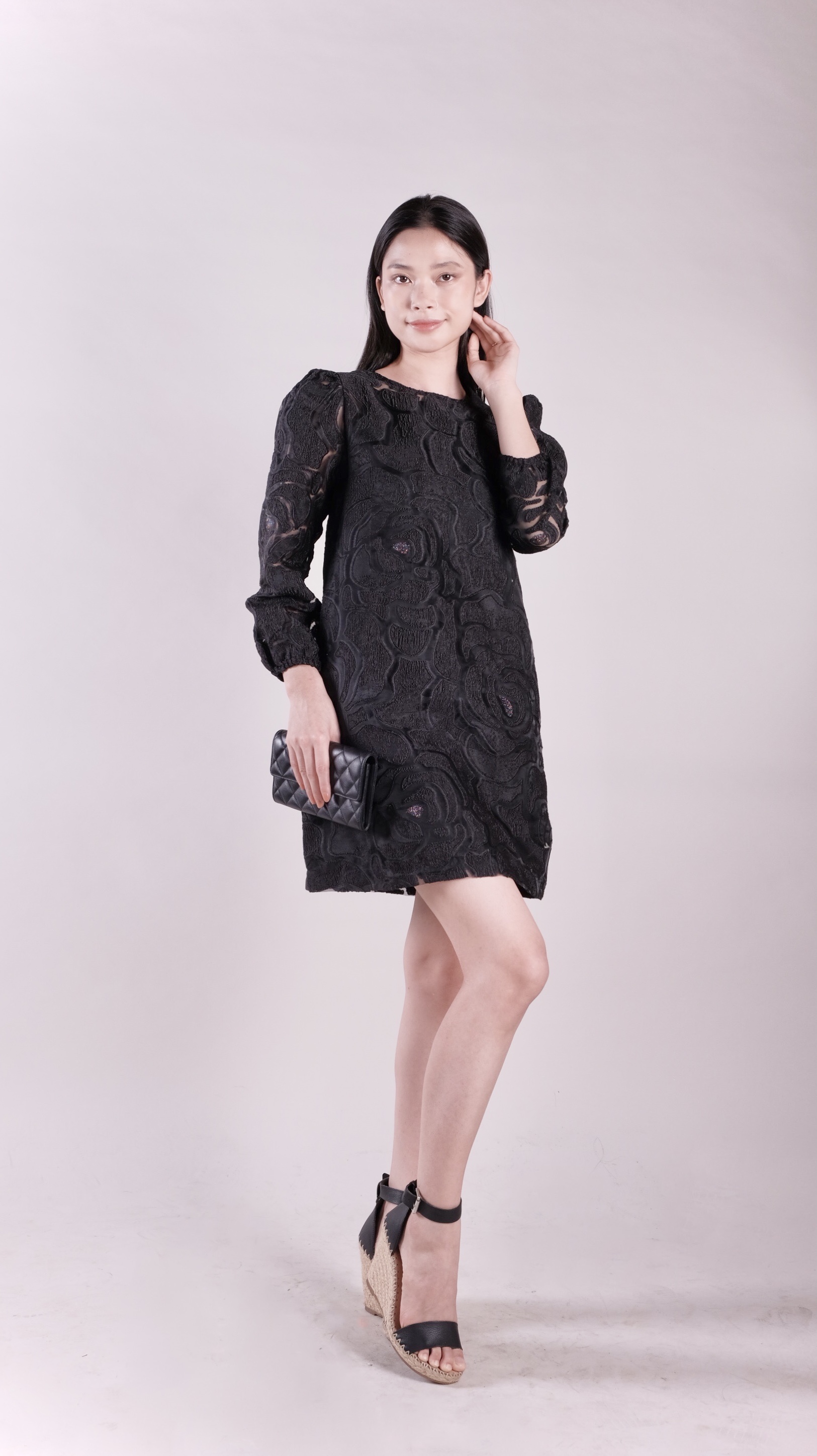 Đầm ren TD VD112106 thương hiệu Việt Thy