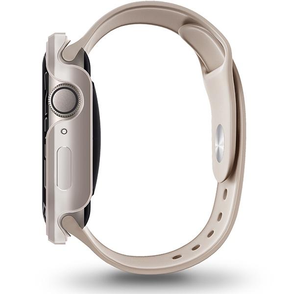 Hàng chính hãng - Ốp dành cho Apple Watch UNIQ Valencia Dành Cho Series 4-7/SE Chính Hãng Mỏng Nhẹ Tinh Tế Chất Lượng Cao