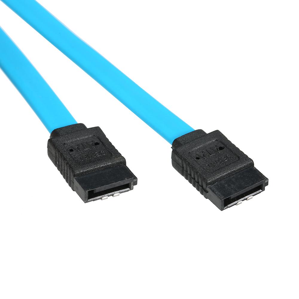SATA III Cable with Locking Latch for HDD SSD 6 Gbps Blue