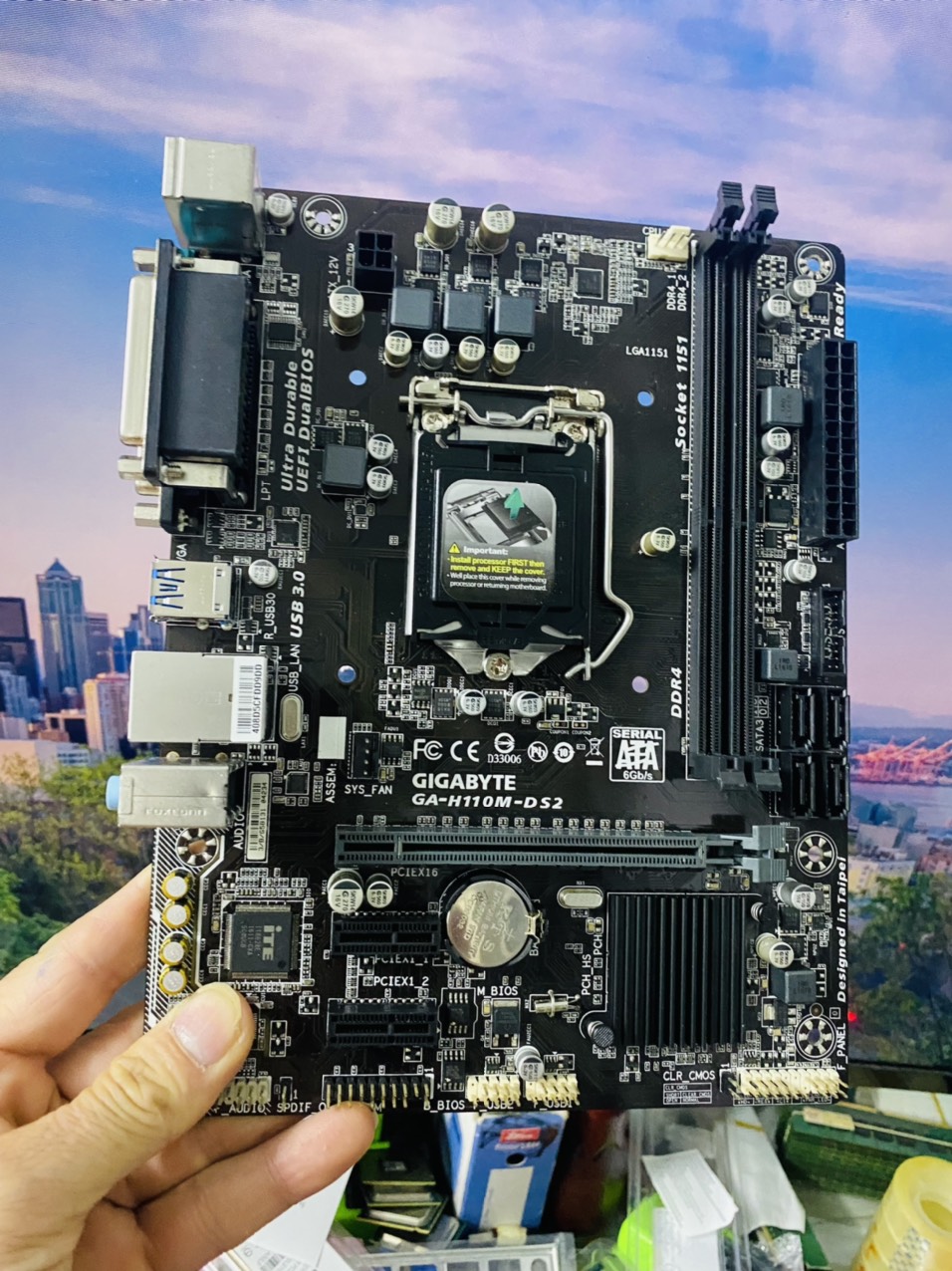 Bo Mạch Chủ Mainboard Gigabyte H110M-DS2 - Hàng Chính Hãng