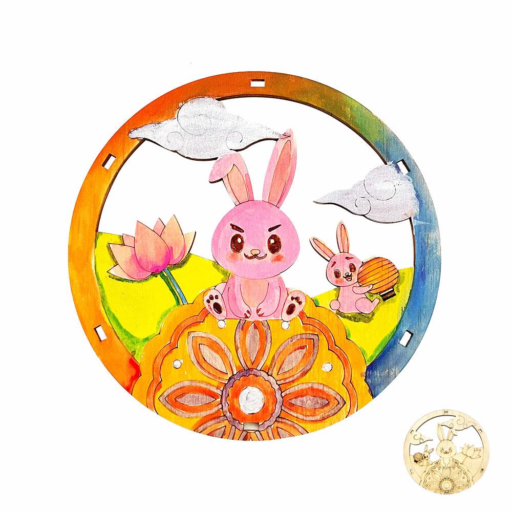 Lồng Đèn Sáng Tạo - Thỏ Ngọc Liên Hoa - Giftbrand GB02