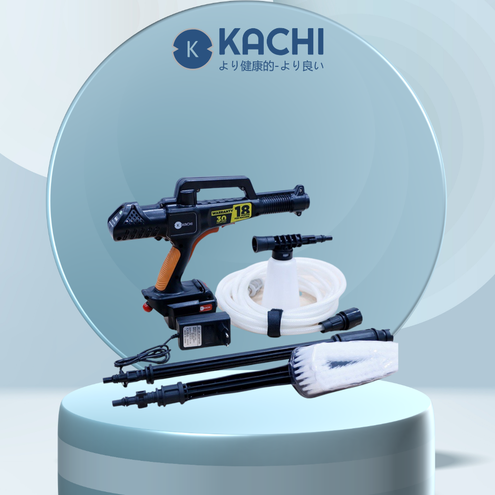 Máy phun xịt rửa không dây Kachi MK260 dùng pin - Hàng chính hãng