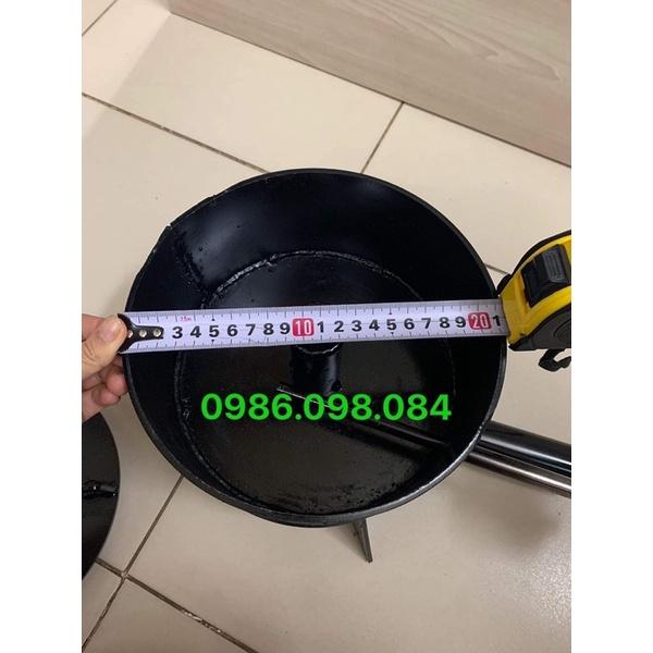 Bếp đốt nhớt dầu thải, bếp dầu hoá khí đường kính 21cm - loại dày đẹp nặng 5kg