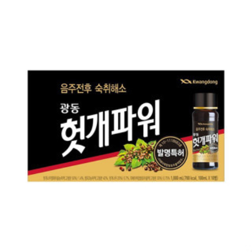 Nước Giải Rượu Hutkae KWANGDONG Hỗ Trợ Giải Độc Tăng Cường Chức Năng Gan, Thanh Lọc Mát Gan, Chai 100ml