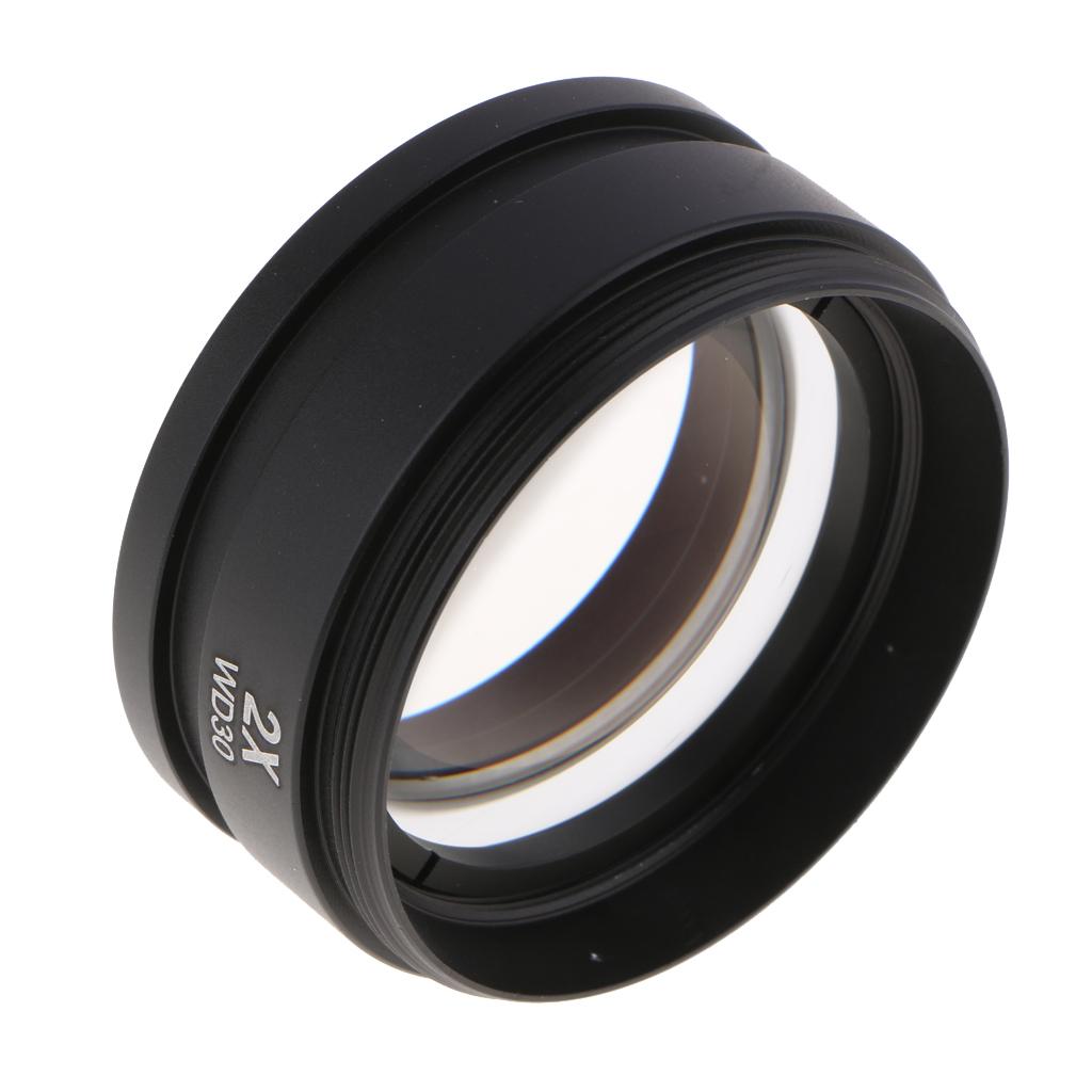 Hilabee 2X Barlow AUX Phụ Trợ Ống Kính Mục Tiêu Cho Âm Thanh Stereo Kính Hiển Vi W.d 30 Mm