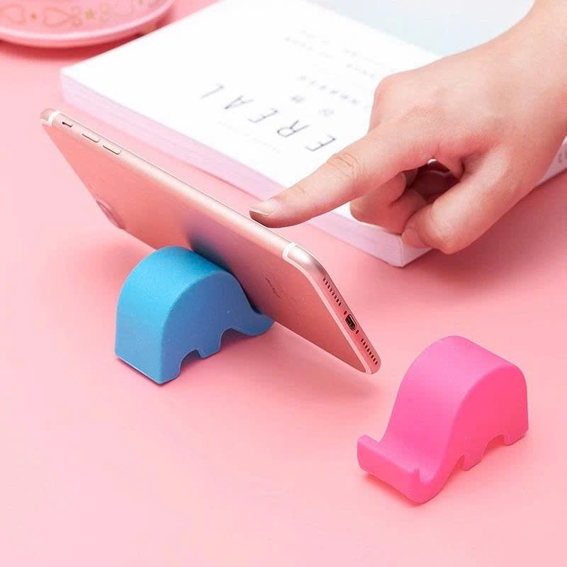Giá đỡ điện thoại để bàn mini hình con voi dễ thương hàng nhập khẩu