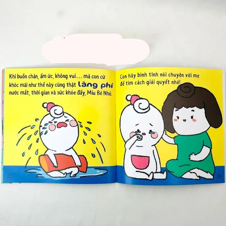 Sách Ehon Miu Bé Nhỏ Phần 2 Tiếng Việt - Đừng Lãng Phí Nhé