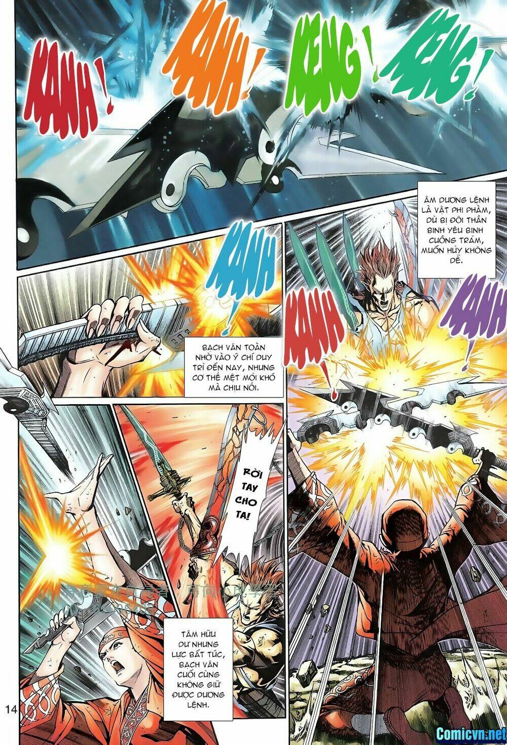 thần binh huyền kỳ 3+3.5 chapter 110 14