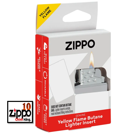 Ruột Zippo Yellow Flame (GAS LỬA VÀNG)– Butane Lighter Insert - Chính hãng 100%